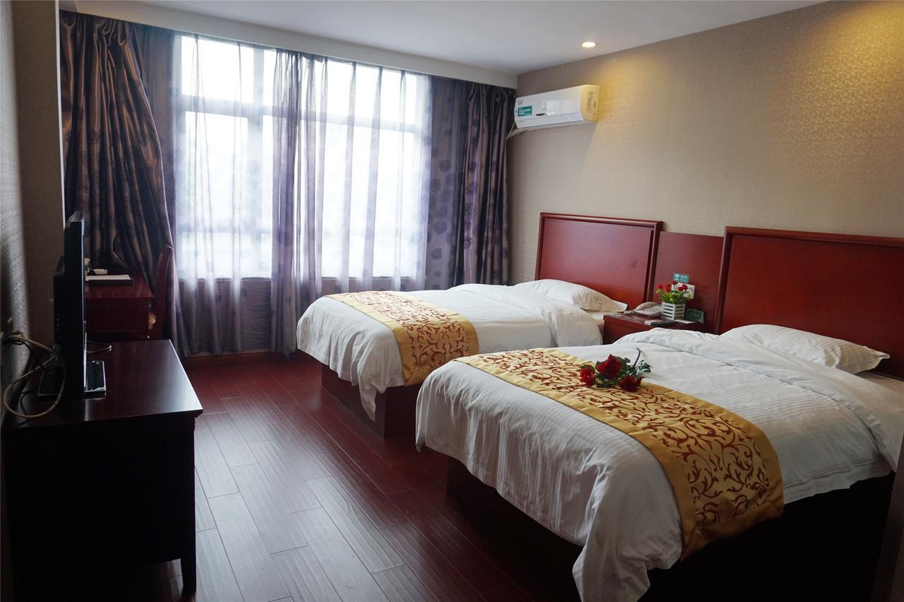 Greentree Inn Jiangsu Nantong Jiaoyu Road Business Hotel Exteriör bild