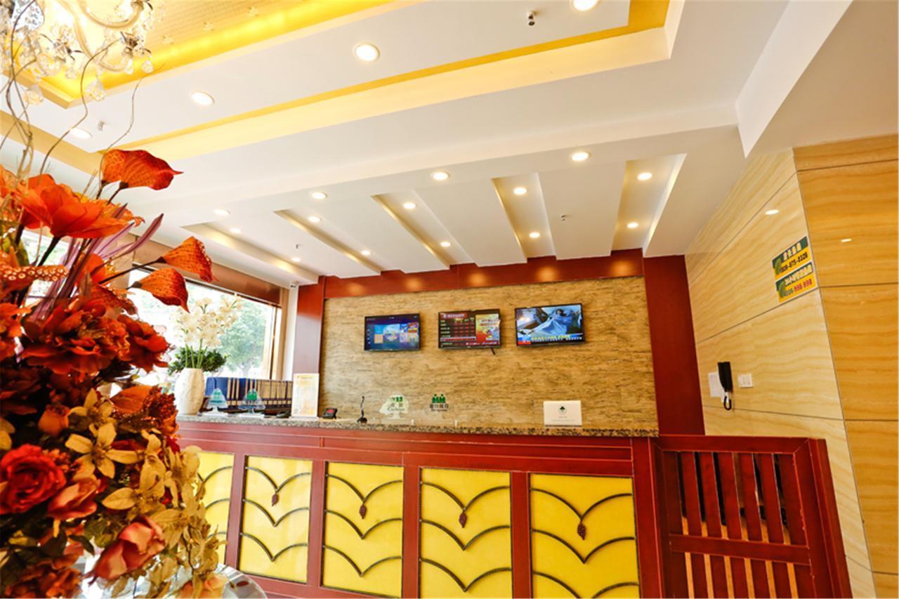 Greentree Inn Jiangsu Nantong Jiaoyu Road Business Hotel Exteriör bild